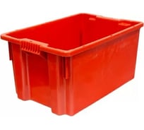 Сплошной ящик Дигрус 600x400x300 мм, красный Я-60.40.30-СК/Д