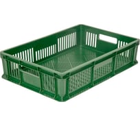 Перфорированный ящик с ручками Дигрус 600x400x140 мм, зеленый Я-60.40.14-ПрЗ/Д