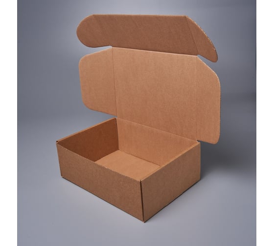 Самосборная картонная коробка PACK INNOVATION 22x16x8 см, 2.8 л, 10 шт. IP0GKSS221608-10