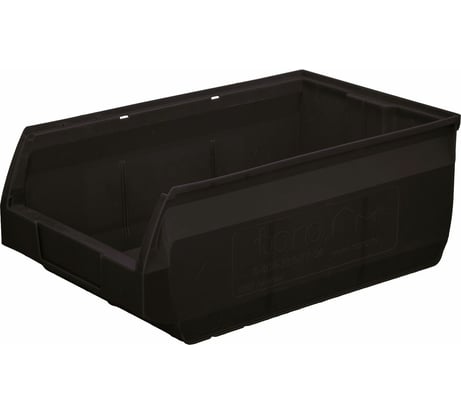 Ящик Тара.ру Palermo 500x310x200 мм, PP, черный, антистатичный 12774