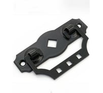 Мебельная откидная ручка STARFIX Готика РГ-100 черная матовая SMP-31868-1