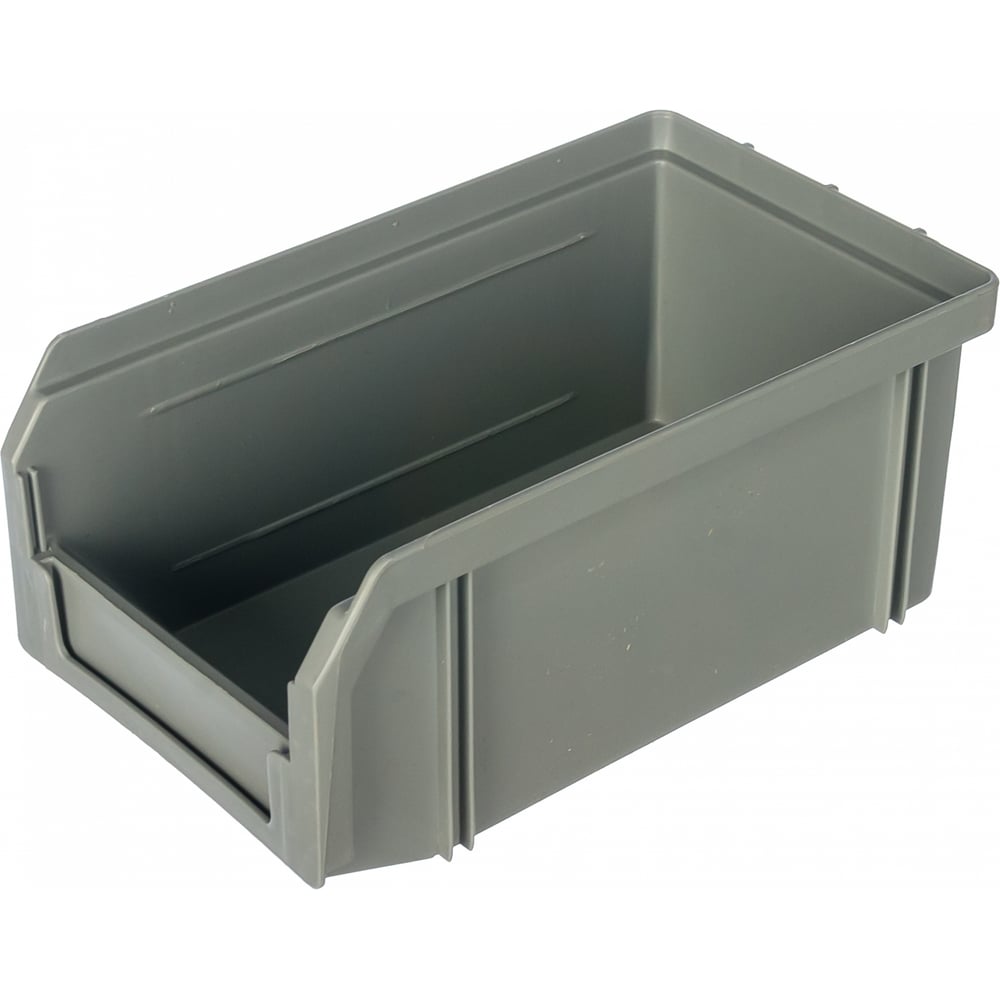 ПластиковыйящикСтелла-техник172х102х75мм,1литр,V-1-серый