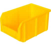 Пластиковый ящик Стелла-техник 234х149х120мм, 3,8 литра, V-2-желтый