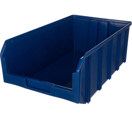 Пластиковый ящик Стелла-техник 502х305х184мм, 20 литров, V-4-синий