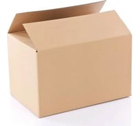 Коробка для хранения и переезда TODA ALMA большая, самосборная, картонная, 60x40x40 см, гофрокороб, объем 96 литров, 20 шт. T 23 BOX60404020