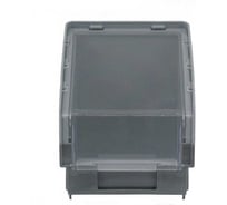 Пластиковый ящик с прозрачной крышкой СТАРКИТ 3,8 л, серый CК2-GR