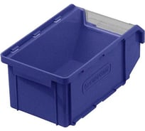 Пластиковый ящик с прозрачной крышкой СТАРКИТ 1 л, синий CК1-B