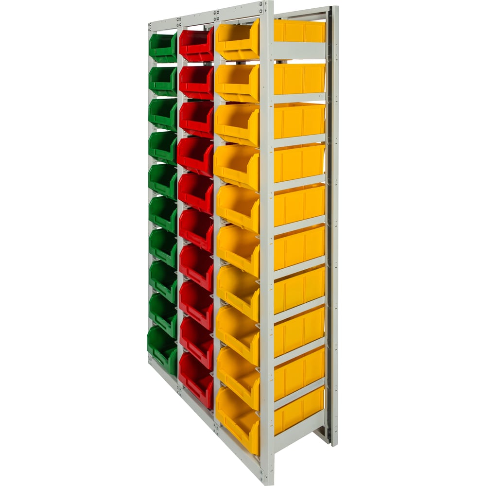 СтеллажснаправляющимиСтелла-техникстационарный,1основнаяи2дополнительные,CP-3