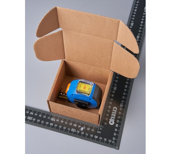 Самосборная картонная коробка PACK INNOVATION 10x10x6 см, объем 0.6 л, 10 шт. IP0GKSS101006-10