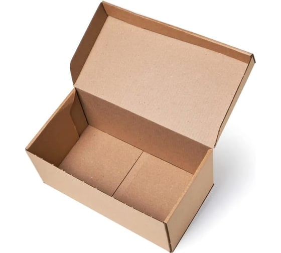 Самосборная картонная коробка PACK INNOVATION 10x10x6 см, объем 0.6 л, 200 шт. IP0GKSS101006-200