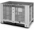 Перфорированный контейнер Пластик система IBox 1200x800x800 мм, на полозьях, серый 11.602.91.С9 1