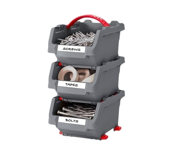 Комплект лотков Keter CLICK BIN SMALL SET 4 PCS. 0.45 L 17197117