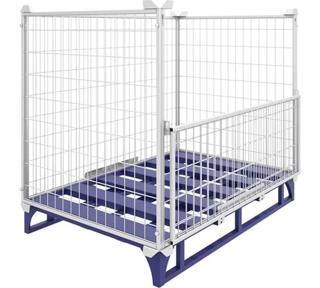 Сетчатое ограждение RUSKLAD 800x1200x860 ОПС 1 цинк