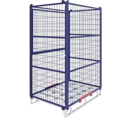 Сетчатое ограждение паллеты RUSKLAD 800х1200х1595 ОПС 1500