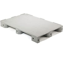 Сплошная паллета с бортиком, серая, 1200х800х140мм SCHOELLER Bipp SAS-2712510502
