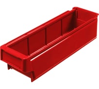 Пластиковый ящик 400х115х100мм, красный SCHOELLER 9000 SAS-9111765215