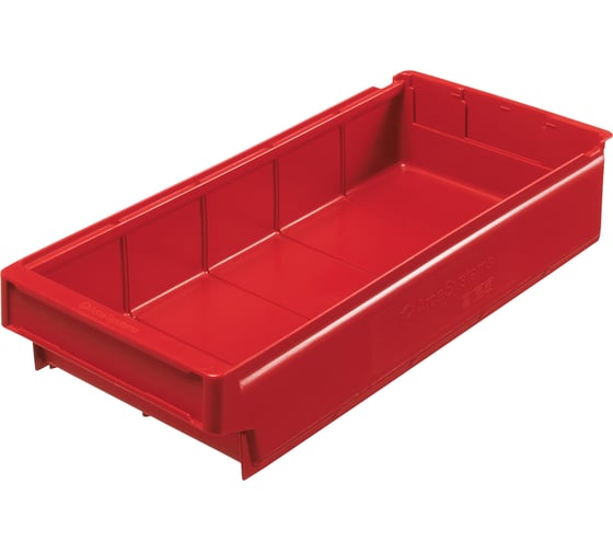 Пластиковый ящик 500х230х100мм, красный SCHOELLER 9000 SAS-9123765215 1