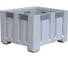 Контейнер Дигрус BigBox 1200x1000x758 мм, сплошной, на ножках, серый К-120.100.75-ВВСС/Д 1