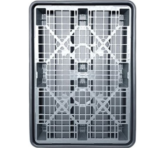 Поддон Дигрус 1362x962x160 мм, сточный, пластиковый, серый П-136.96.16 -СС/Д