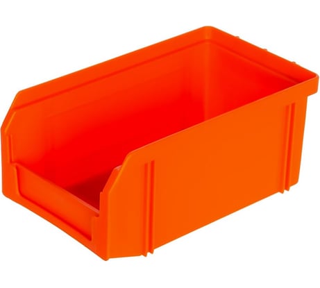 Пластиковый оранжевый ящик 171х102х75мм Gigant V-1