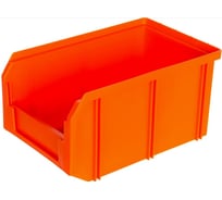 Пластиковый оранжевый ящик 234х149х121мм Gigant V-2