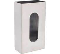 Диспенсер для перчаток ООО ЦЕНТР ПИЩЕВОГО ОБОРУДОВАНИЯ 75x132x240 мм, нерж. сталь aisi-430, толщина 1 мм D-007 27630726