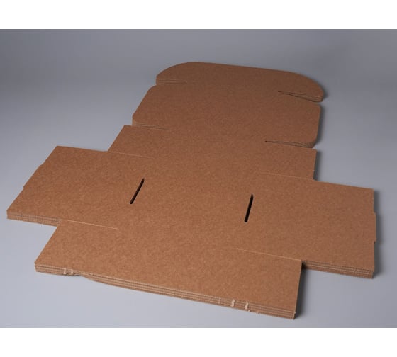 Самосборная картонная коробка PACK INNOVATION 20x20x10 см, объем 2 л, 10 шт. IP0GKSS202010-10