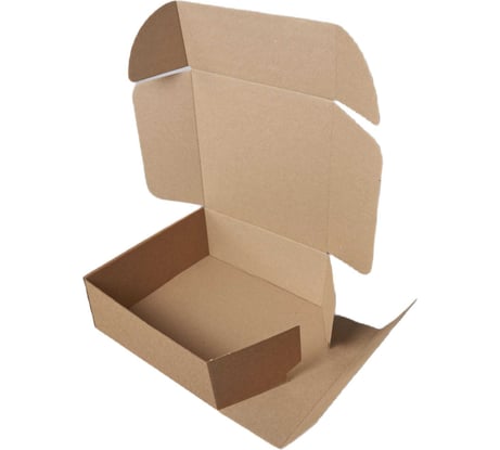 Самосборная картонная коробка PACK INNOVATION 25x25x10 см, объем 6.3 л, 10 шт. IP0GKSS252510-10