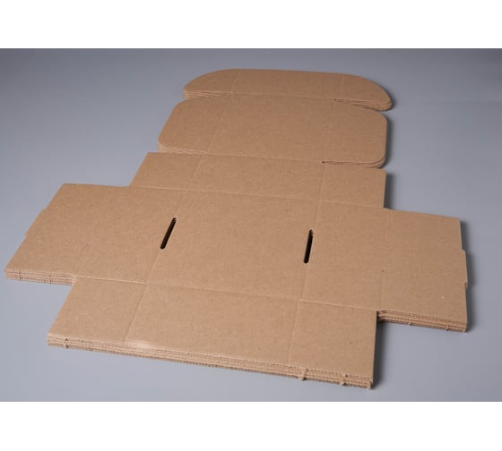 Самосборная картонная коробка PACK INNOVATION 16x16x8 см, объем 2 л, 30 шт. IP0GKSS161608-30