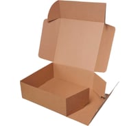 Самосборная картонная коробка PACK INNOVATION 37x37x14 см, объем 19.2 л, 30 шт. IP0GKSS373714-30