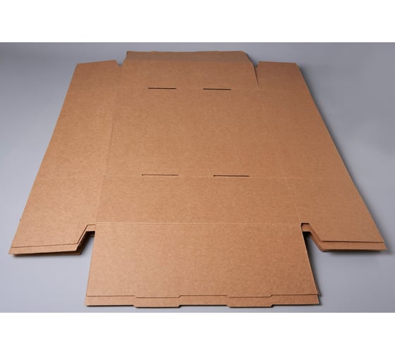 Самосборная картонная коробка PACK INNOVATION 37x37x14 см, объем 19.2 л, 40 шт. IP0GKSS373714-40