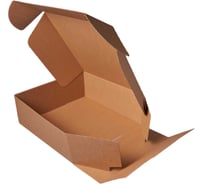 Самосборная картонная коробка PACK INNOVATION 32x32x12 см, объем 12.3 л, 10 шт. IP0GKSS323212-10