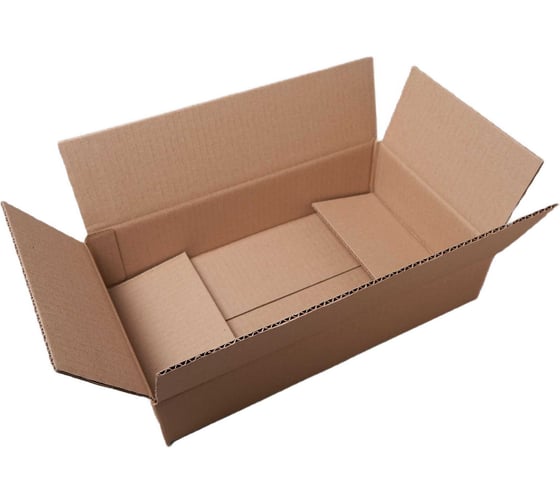 Картонная коробка PACK INNOVATION 38x20.5x8.5 см, объем 5.8 л, 50 шт. IP0GK0038208.5-50