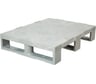 Сплошной паллет на 3-x полозьях, серый, 800х600х150 мм Тара.ру 07878