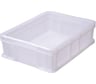 Сплошной ящик с внешней ручкой Тара.ру 400х300х120 мм, белый, морозостойкий 18590