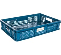 Перфорированный ящик с ручками Тара.ру 600х400х120 мм, дно сплошное 17850