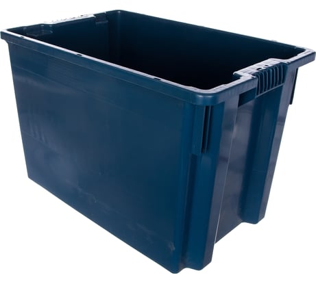 Сплошной ящик Тара.ру 600х400х400 мм, синий 05638