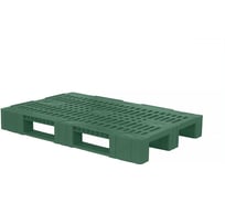 Пластиковый перфорированный паллет HONEYCOMB  1200x800x150 мм, зеленый M-type2зел