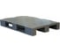 Пластиковый сплошной паллет HONEYCOMB 1200x800x150 мм, серый M-type1сер 4