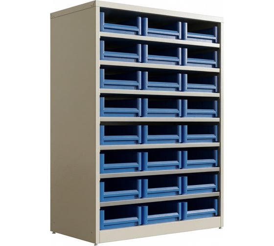 Кассетница HONEYCOMB new ironbox standart 300, с пластиковыми ящиками 3209 M-КС302new