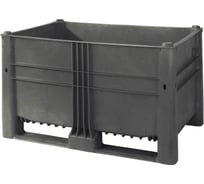 BoxPallet 1200х800х740 мм серый, сплошной ТАРА 03858