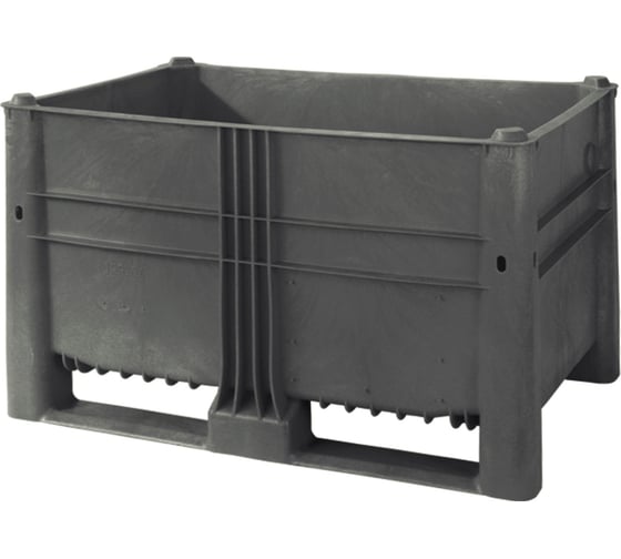 BoxPallet 1200х800х740 мм серый, сплошной ТАРА 03858 1