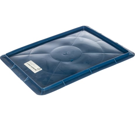 Крышка для сырково-творожного ящика, синяя Тара.ру 01005