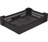 Ягодный ящик п/э 600х400х135 черный Тара.ру 03662