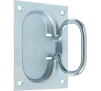 Откидная скрытая ручка ТУНДРА 100x80 мм, покрытие цинк, 1 шт 7358485