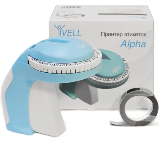 Принтер механический Vell Alpha кириллица (аналог Dymo S0719970) 1356898