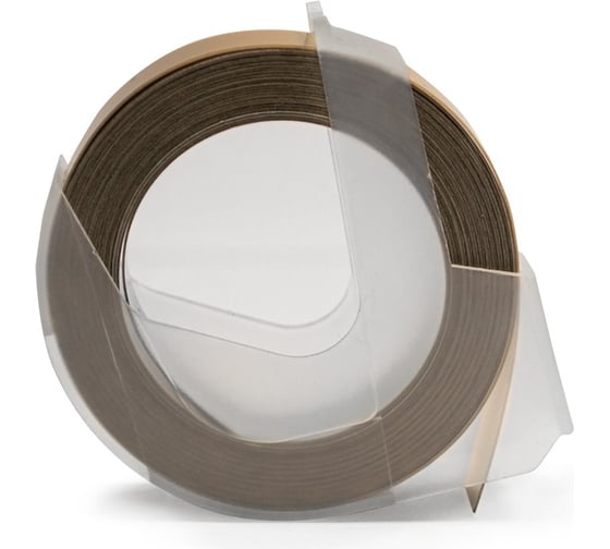 Лента Vell 5238-08 9 мм, 3 м, бронзовая, для alpha и dymo omega 1350547