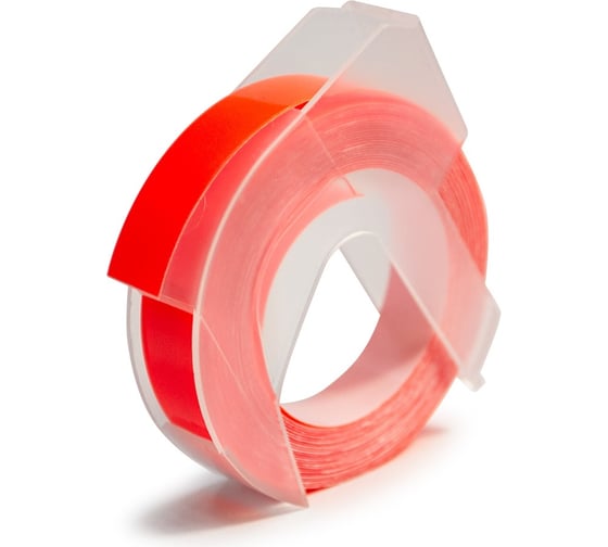 Лента Vell 5238-f04 9 мм, 3 м, ярко-оранжевая, для Alpha и Dymo Omega 1350554