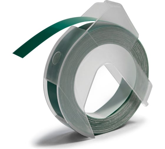 Лента Vell 5238-l05 9 мм, 3 м, изумрудная, для Alpha и Dymo Omega 1350541 1
