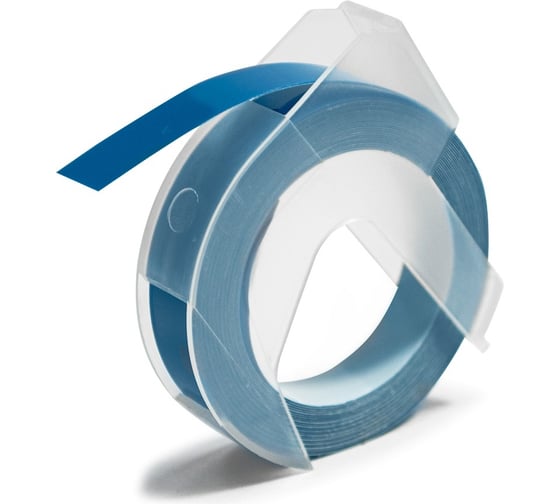 Лента Vell 5238-o06 9 мм, 3 м, темно-голубая, для Alpha и Dymo Omega 1350545 1